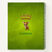 Carnet Reindeer Unique Fawn Animal Deer Graphic Doe 🦌 (Dos)