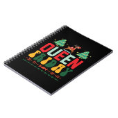 Carnet Reine cadeau de Noël vendredi (Côté gauche)