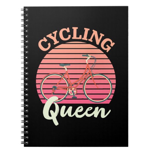 Carnet Reine cycliste (Devant)