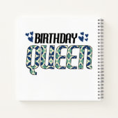 Carnet Reine d'anniversaire (Dos)