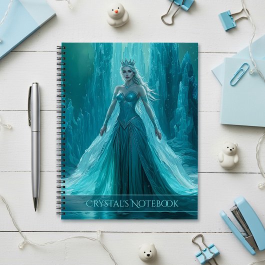 Carnet Reine de glace magique Noël