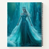 Carnet Reine de glace magique Noël (Dos)