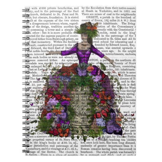 Carnet Reine de la Maison des papillons (Devant)