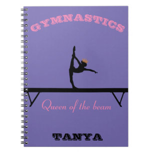 Carnet Reine de la poutre Gymnastique Couronne