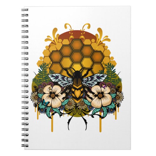 Carnet Reine des abeilles (Devant)