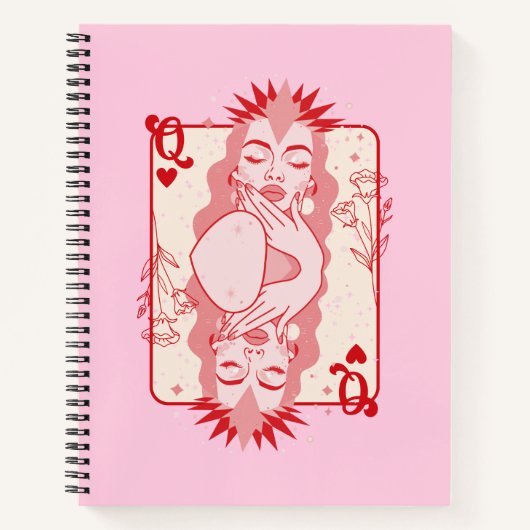 Carnet Reine des Coeurs (Devant)