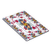 Carnet Reine des cœurs et des fleurs (Côté Droit)