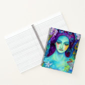 Carnet Reine des fées enchantée avec papillons (Intérieur)