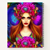 Carnet Reine des fleurs (Dos)