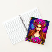 Carnet Reine des fleurs (Intérieur)