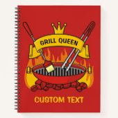 Carnet Reine du grill (Devant)