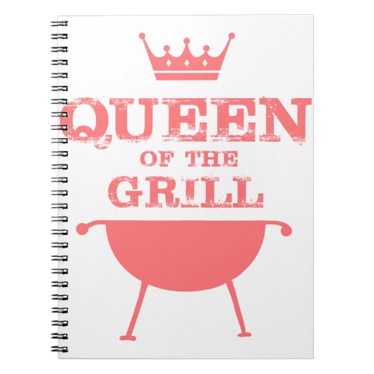 Carnet Reine Du Grill, Rose (Devant)
