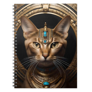 Carnet Reine du Nil : Cléopâtre le chat à la tête