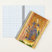 CARNET REINE ET CHEVALIER DE WANDS DE TAROTS ANCIENS (À l'intérieur)