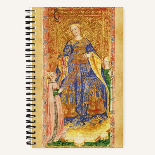 CARNET REINE ET CHEVALIER DE WANDS DE TAROTS ANCIENS (Recto)