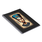 Carnet Reine Nefertiti - Beauté égyptienne intemporelle (Côté Droit)