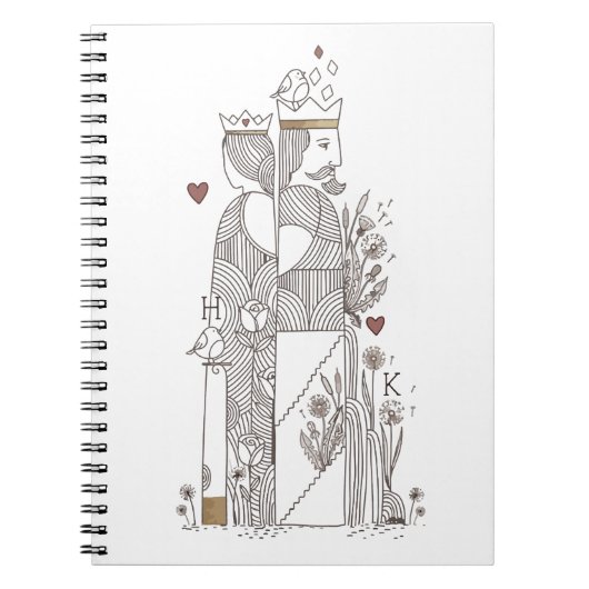 Carnet Reine+Roi (Devant)