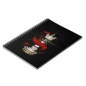 Carnet Reine royale (Côté gauche)