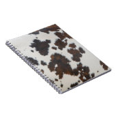 Carnet Reine Vache Fourrure Noire (Côté Droit)
