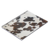 Carnet Reine Vache Fourrure Noire (Côté gauche)