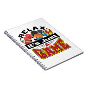Carnet Relax C'est juste un jeu PE Enseignant Gym Coach (Côté Droit)