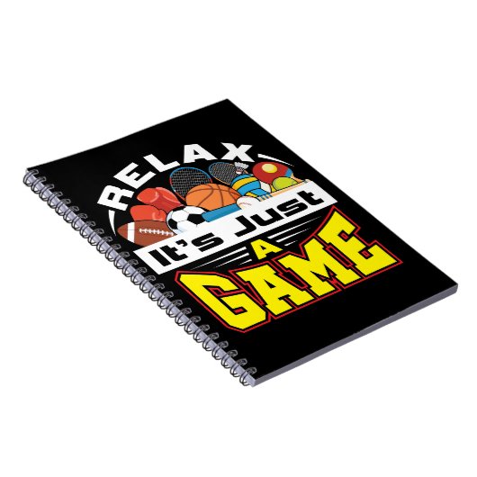 Carnet Relax C'est juste un jeu PE Enseignant Gym Coach (Côté Droit)