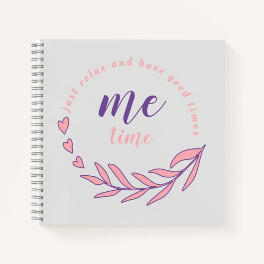 Carnet Relaxez-vous et prenez un devis circulaire de temp (Devant)