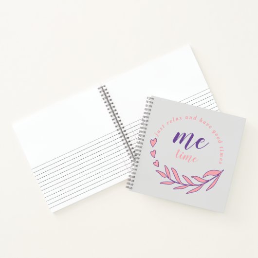 Carnet Relaxez-vous et prenez un devis circulaire de temp (Intérieur)