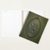 Carnet relié Stone Wild Rose (Devant avec enveloppe)
