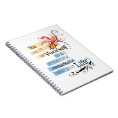 Carnet Remarquable LIFE Inspirational Citation illustrée (Côté Droit)