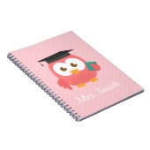 Carnet Remerciement à l'enseignant, Chouette Merci (Côté Droit)