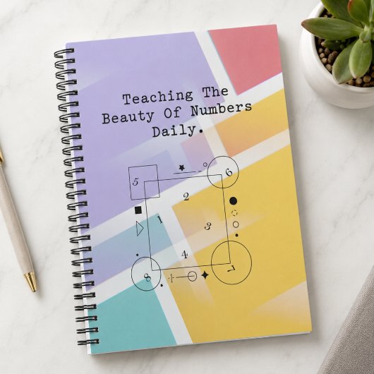 Carnet Remerciement à un professeur de maths | La beauté
