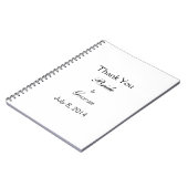 Carnet Remerciements (Côté gauche)