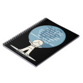 Carnet Remerciements pour la force (Côté gauche)