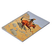 Carnet Remington - Le Cowboy, célèbre peinture (Côté gauche)
