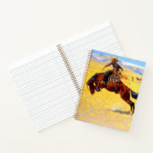 Carnet Remington Old West Horse et Cowboy (Intérieur)