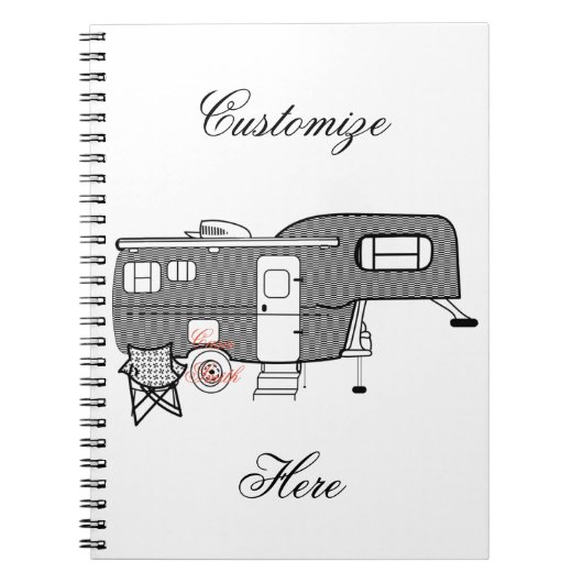Carnet Remorque classique Caravan Thunder_Cove (Devant)