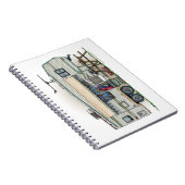 Carnet Remorque mignonne de voyage de campeur de (Côté Droit)