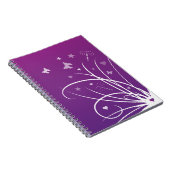 Carnet Remous pourpre et rose de papillon (Côté Droit)