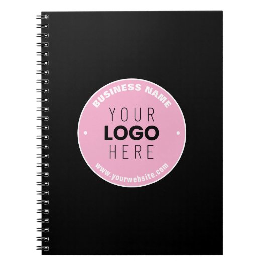 Carnet Remplacement de logo facile & Texte modifiable | R (Devant)