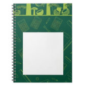 Carnet Remplissage vert (Devant)