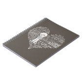 Carnet Remplissez Vos Lettres Coeur-Blanc (Côté gauche)