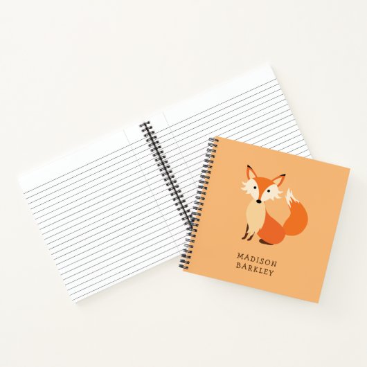 Carnet Ren Kid's Forêt Animale Mignonne (Intérieur)