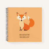 Carnet Ren Kid's Forêt Animale Mignonne (Devant)