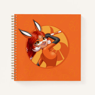 Carnet Rena Rouge Orange Badge