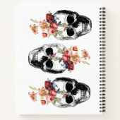 Carnet Renaissance - Les crânes fleurissent (Dos)