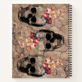 Carnet Renaissance - Les crânes fleurissent de la poussiè (Dos)