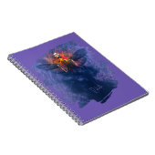 Carnet Renaissance. Squelette avec ailes se levant (Côté Droit)