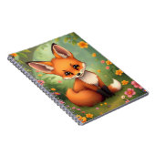 Carnet Renard brun mignon dans la forêt (Côté Droit)