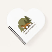 Carnet Renard dans la forêt (Devant)